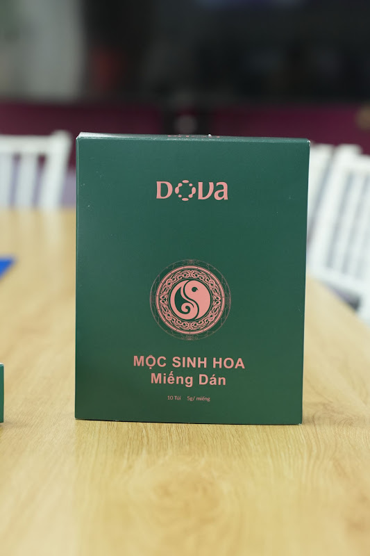 miếng dán mộc sinh hoa