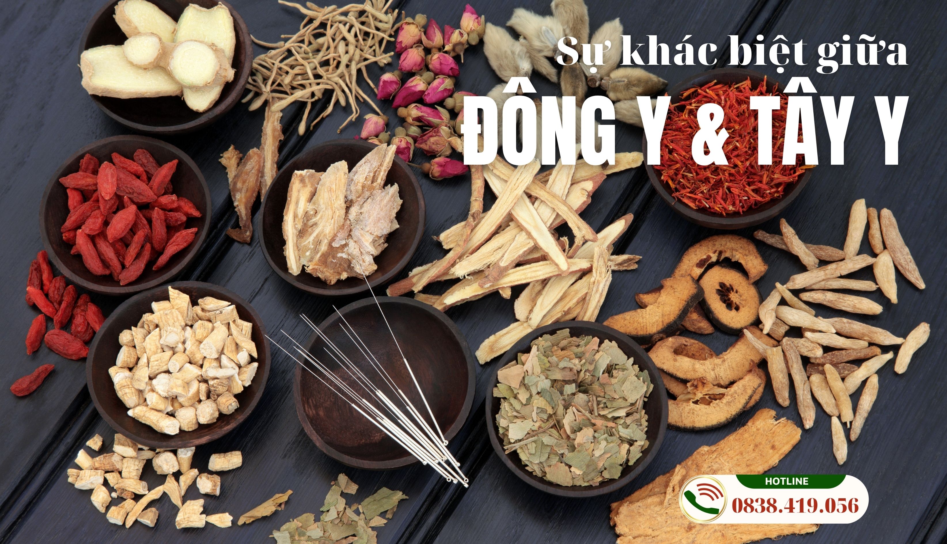 Sự khác biệt giữa Tây y và Đông y